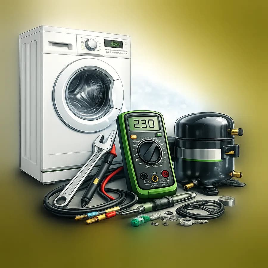 Appliance repair tools arranged for FUNDI appliance repair services.